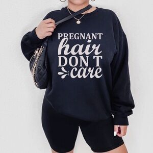 NEW Funny Pregnancy Shirt Graphic Sweatshirt S-5X